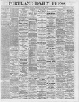 Portland Daily Press: November 16,1865
