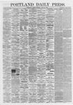 Portland Daily Press:  April 28,1868