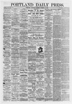 Portland Daily Press: October 16,1869
