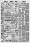 Portland Daily Press: March 15,1870
