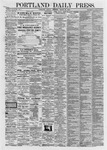 Portland Daily Press: March 28,1870