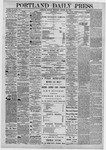Portland Daily Press: August 22,1870