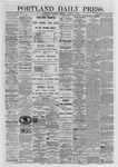 Portland Daily Press: October 01,1870