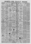 Portland Daily Press: October 18,1870