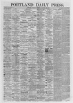 Portland Daily Press: October 25,1870