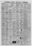 Portland Daily Press: November 01,1870