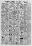 Portland Daily Press: November 26,1870