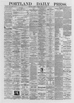 Portland Daily Press: March 14,1871
