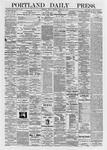 Portland Daily Press: March 24,1871
