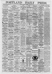 Portland Daily Press: March 30,1871