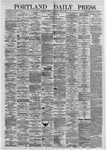 Portland Daily Press: June 26,1871