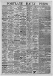 Portland Daily Press: July 13,1871