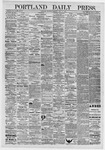 Portland Daily Press: July 15,1871
