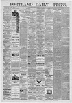 Portland Daily Press: July 20,1871