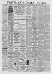 Portland Daily Press: October 12,1871