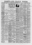 Portland Daily Press: October 14,1871