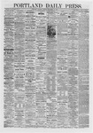 Portland Daily Press: November 11,1871