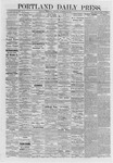 Portland Daily Press: November 30,1871