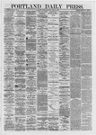 Portland Daily Press: June 25,1872