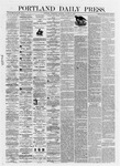 Portland Daily Press: August 21,1872