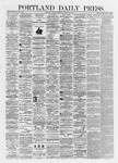 Portland Daily Press: August 27,1872