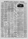 Portland Daily Press: December 23,1872