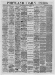 Portland Daily Press : March 27,1873