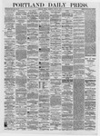 Portland Daily Press: June 27,1873