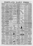Portland Daily Press:  October 06,1873