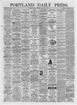 Portland Daily Press:  October 13,1873