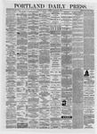 Portland Daily Press:  October 20,1873