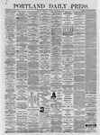 Portland Daily Press:  October 23,1873