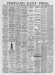 Portland Daily Press:  October 31,1873