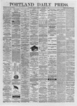 Portland Daily Press:  November 01,1873