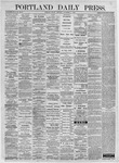 Portland Daily Press: November 07,1873