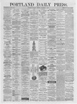 Portland Daily Press:  November 08,1873