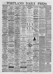 Portland Daily Press:  November 19,1873