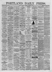 Portland Daily Press:  November 27,1873