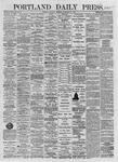 Portland Daily Press:  November 29,1873