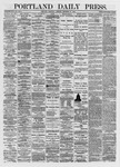 Portland Daily Press:  December 10,1873