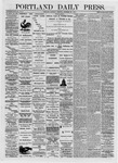 Portland Daily Press:  December 20,1873