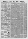 Portland Daily Press: January 09,1874