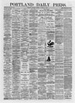 Portland Daily Press: January 22,1874