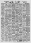 Portland Daily Press: February 25,1874