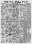 Portland Daily Press: March 11,1874