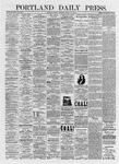 Portland Daily Press: March 30,1874