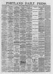Portland Daily Press: April 01,1874