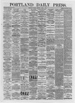 Portland Daily Press: April 02,1874