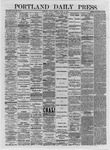 Portland Daily Press: April 03,1874