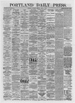 Portland Daily Press: April 04,1874